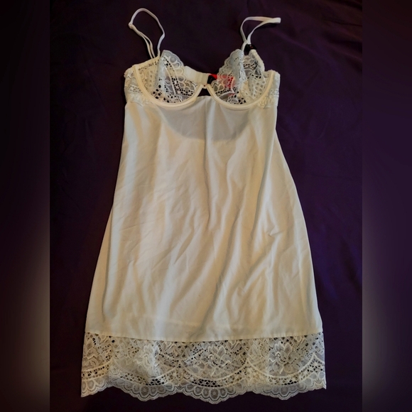 La Senza White Lingerie dress Size Small NTW - Picture 1 of 2